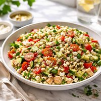 Chopped Salad with Couscous