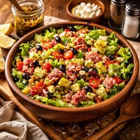 Chopped Salad with Italian Vinaigrette