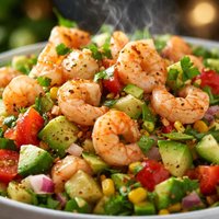 Chopped Shrimp Salad