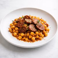 Chorizo and Garbanzos