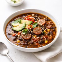 Chorizo Black Bean Soup