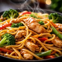 Chow Mein Your Choice of Meat