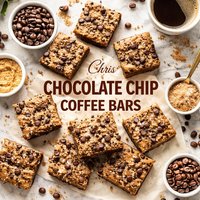 Chris Chocolate Chip Coffee Bars