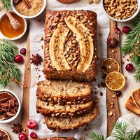 Christmas Banana Bread