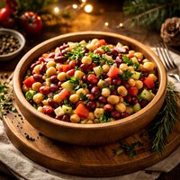Christmas Bean Salad