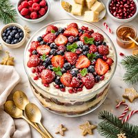 Christmas Berry Trifle