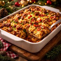 Christmas Breakfast Casserole