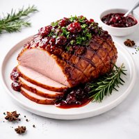 Christmas Cherry Ham Glaze