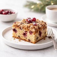 Christmas Cranberry Almond Coffee Cake