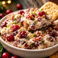 Christmas Cranberry Cheese Spread