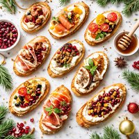 Christmas Crostini