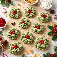 Christmas Holly Treats