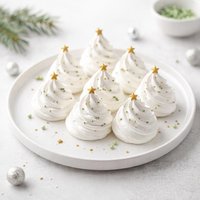 Christmas Meringue Cookies