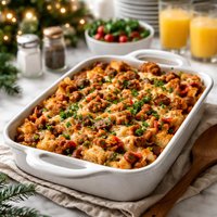 Christmas Morning Casserole at the Farmhouse
