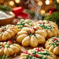 Christmas Spritz Cookies
