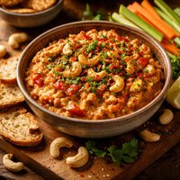 Chunky Capsicum and Cashew Dip
