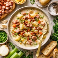 Chunky Ham and Potato Chowder
