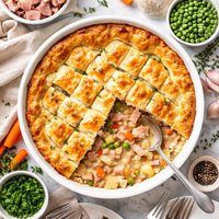 Chunky Ham Pot Pie