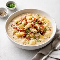 Chunky Potato Crab Chowder