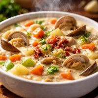 Chunky Vegetable Clam Chowder