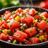 Chunky Watermelon Salsa