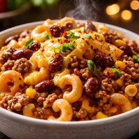 Church Supper Chili Mac and Cheese
