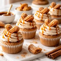 Churro Cupcakes