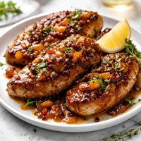 Chutney Pork Chops or Chicken Breasts