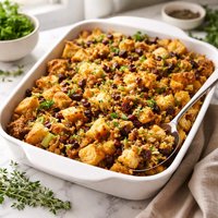 Ciabatta Cornbread Stuffing