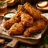 Cider Brined Fried Chicken