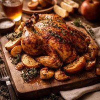 Cider Roasted Chicken