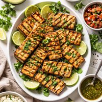 Cilantro Lime Grilled Tofu