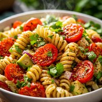Cilantro Tomato Pasta Salad
