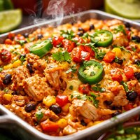 Cinco De Mayo Chicken Casserole