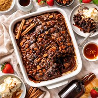 Cinn Ful Fudgy Rum Pudding Cake