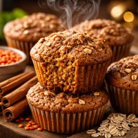 Cinna Lentil Muffins