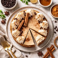 Cinnamon and Coffee Cheesecake