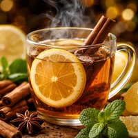Cinnamon and Lemon Tea