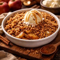 Cinnamon Apple Crisp