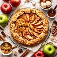 Cinnamon Apple Crostata