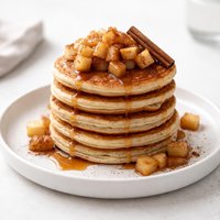 Cinnamon Apple Pancakes
