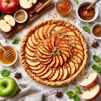 Cinnamon Apple Tart