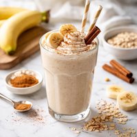 Cinnamon Banana Shake Raw Food
