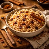Cinnamon Basmati Rice with Raisins