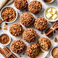 Cinnamon Brown Sugar Muffins