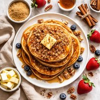 Cinnamon Brown Sugar Pancakes