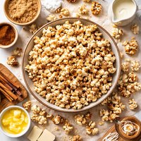 Cinnamon Bun Popcorn