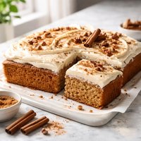 Cinnamon Cake with Cream Cheese Frosting