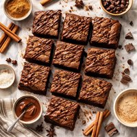 Cinnamon Chocolate Brownies