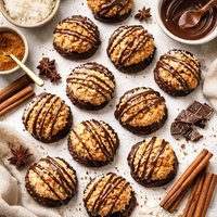 Cinnamon Chocolate Macaroons
